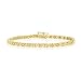 Sporting Goods : SPARKLING XO 14K GOLD TENNIS BRACELET