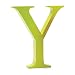 Alpha Art - Upper Case Y by Design Ideas