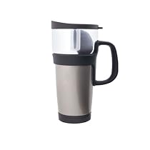 Timolino PCK-50VMDS 16-Ounce Java Vacuum Traveler Tall, Desert Silver