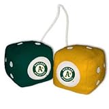 Oakland Athletics A'S Fuzzy Dice