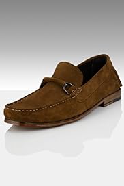 Collezione Suede Round Toe Snaffle Loafers