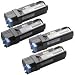 8 Pack Of Dell 1320c Compatible Black And Color Toner: (2) 310-9058, (2) 310-9060, (2) 310-9062, (2) 310-9064