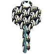 Milwaukee Brewers Schlage SC1 House Key