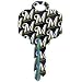 Milwaukee Brewers Schlage SC1 House Key