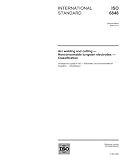 ISO 6848:2004, Arc welding and cutting - Nonconsumable tungsten electrodes - Classification