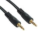 3.5mm Male Stereo JACK to JACK Audio Cable Gold 5m Lead