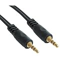 3.5mm Male Stereo JACK to JACK Audio Cable Gold 5m Lead