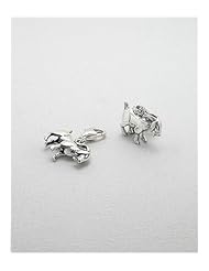 Goat Charm In 92.5 Sterling Silver