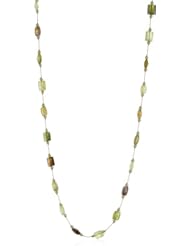 Margo Morrison New York Faceted Green Garnet Crystal Necklace, 35"