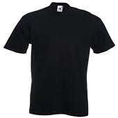 Fruit Of The Loom Mens Super Premium Short Sleeve Crew Neck T-Shirt