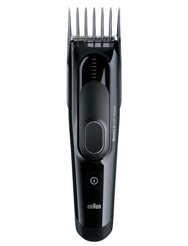 Braun Tondeuse pour Cheveux Séries 5 HC5050 avec un Sabot Spécial Poils Longs et un Spécial Poils Courts Braun Tondeuse pour Cheveux Séries 5 HC5050 avec un Sabot Spécial Poils Longs et un Spécial Poils Courts