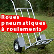 Multifunktions- Sackkarre Transportkarre mit Doppelt-Kugelgelagerten Luftreifen 400kg/200kg TÜV/GS