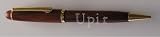 Rosewood pen with engraved name Upir