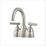Narrow Spread Faucet by Price Pfister - T48-NK00 in Brushed Nickel