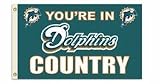 BSI Products 94133B Youre Dolphins Country Flag Fan Gear