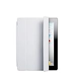 Magnetic Protective Flip Smart Cover Skin Case Stand for iPad 2 in White