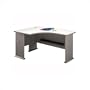 Bush Furniture Series A - Pewter - Left L-Bow Desk