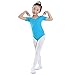 Shouhengda Baby Girls Gymnastics Leotards Short Sleeve Dance Wear Clothes