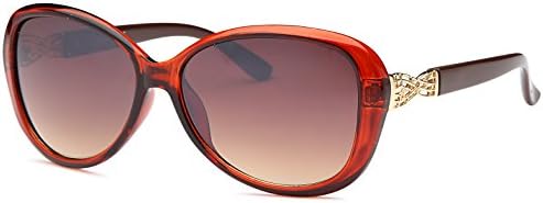 WC Sunglasses Womens Music Sunglasses Brown