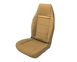 Acme U102-162 Front Palomino Vinyl Bucket Seat Upholstery with Oak Cloth Inserts