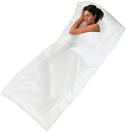 TravelFresh White Cotton Sateen Sleepsack