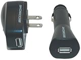 2 Pack of iPod/Universal USB Charger For Home And Car