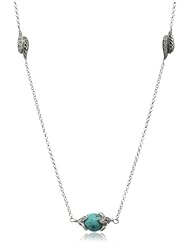 Judith Jack "Paradise" Marcasite Turquoise Crystal Strand Necklace, 42"