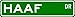 HAAF Street Sign ~ Personalized Family Lastname Sign ~ Gameroom, Basement, Garage Sig...