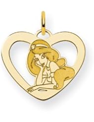 Disney Jasmine Heart Charm