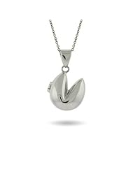Sterling Silver Fortune Cookie Locket