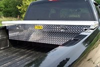 Low Profile Crossover (X-Deep) Aluminum Truck Tool Box Model 13 Fits: 1999-07 Ford Super Duty, 2004-08 Ford F-150, 2003-08 Dodge Ram