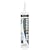 Red Devil 406 Kitchen & Bath Caulk Siliconized Acrylic White 10.1-Ounce