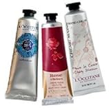 ロクシタン ハッピーハンドセット 　（ローズ＋チェリー＋シア）　ハンドクリームセット