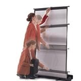 50INX50IN Versatol Tri-pod Screen Matte White Keystone Elim.