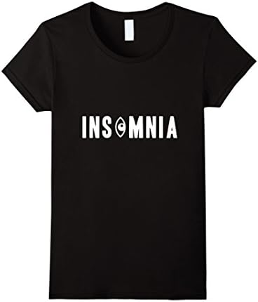 Women's Insomnia t-shirt XL Black