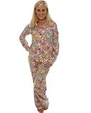 Apparel : Paul Frank The Julius & Skurvy Flannel PJ Set,Sleepwear for Women