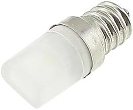 E12 1W LED 100lm Warm White Light 3000K Tiny Ceramic Bulb (AC 110-130V)