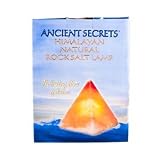 Ancient Secrets, Lotus Brand Inc. Himalayan Natural Rock Salt Lamp, Pyramid by ClubNatural