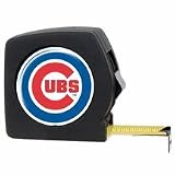 MLB Chicago Cubs 25' Black Tape Measure