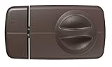 Abus 532689 7010 B Additional Door Lock with Rotating Knob Handle, Brown by Abus [並行輸入品]