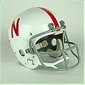 1970-1981 Nebraska Cornhuskers Authentic Replica Throwback NCAA Football Helmet
