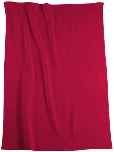 Biederlack bocasa 37224 Decke Visiona Cotton  rot ca. 150 x 200 cm 60% Baumwolle 40% Dralon