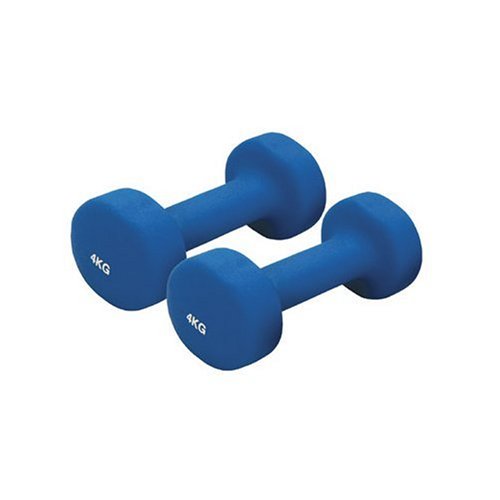 Schmidt Sportsworld Neopren Hantelset 2 x 4,0 Kg Blau Preisvergleich
