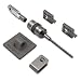 New-Kensington 64615 - Desktop and Peripherals Locking Kit, 8 ft. Steel Cable, Two Keys - KMW64615