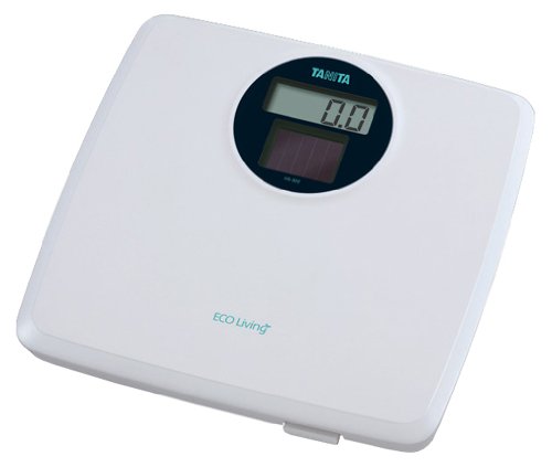 TANITA デジタルヘルスメーター 【ソーラーシステムで乾電池不要の省エネタイプ】 ホワイト HS-302-WH