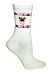 American Kennel Club (AKC) PUG Fawn Socks (Adult Size)