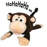 Chuckle Buddies Motion Activated Rolling Laughing Motion Monkey
