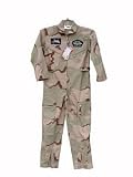 Boys ''Top Gun'' Flight Coverall - Tri-Color