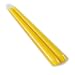 50 x Tapered Table Low Smoke Drip Free Candles 10 (250mm) Yellow