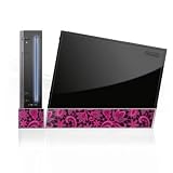 Design Skins for Nintendo Wii Sockel - Dark Pink Embroidery Design Folie